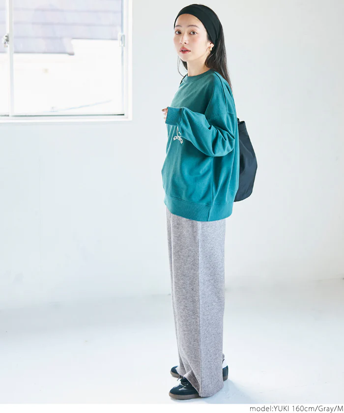 セール★2690円→990円 ニットライクワイドパンツ レディース メール便不可 - Image 13
