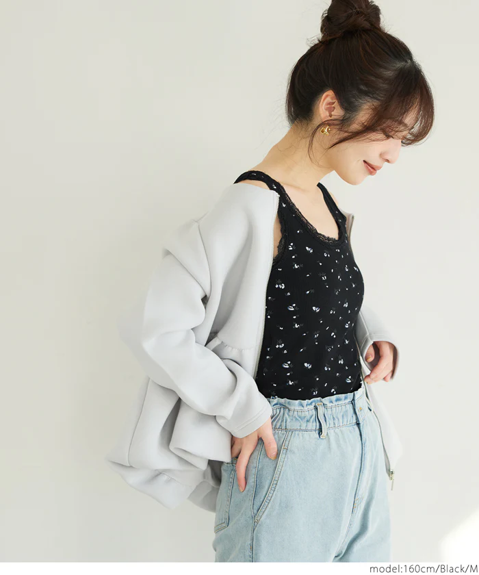 WEB限定セール ★1290円→550円外で着られるブラトップス OUT BRA テレコリブレースタンクトップ レディース メール便不可 - Image 18