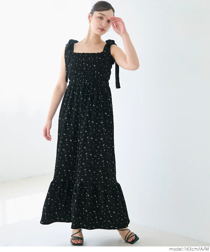WEB限定セール ★2690円→890円シボシャーリング リボンワンピース レディース メール便不可 - Image 15