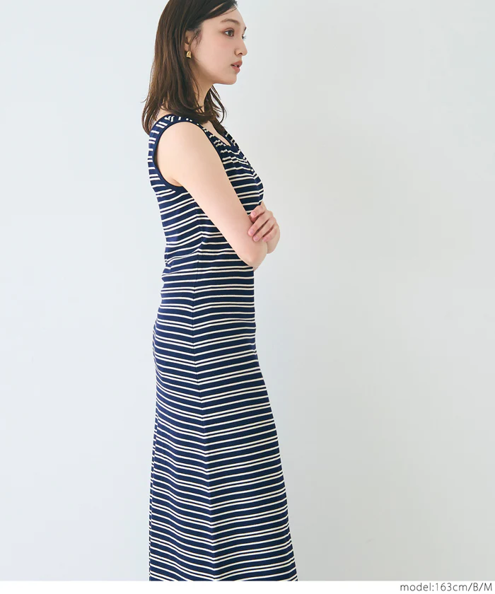 WEB限定セール ★2690円→550円シャリ感レーヨンノースリーブニットワンピース レディース メール便不可 - Image 10