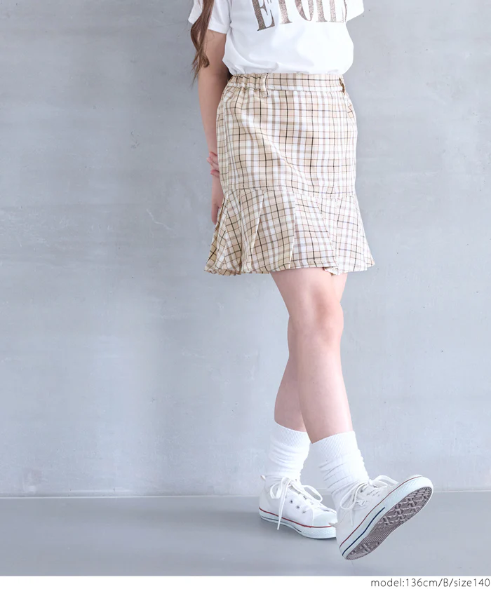 セール★1690円→550円 プリーツ切替スカート キッズ メール便不可 - Image 11