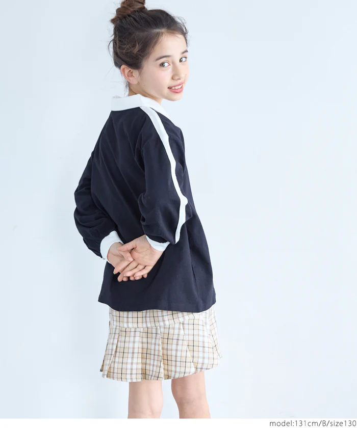 セール★1690円→550円 プリーツ切替スカート キッズ メール便不可 - Image 14