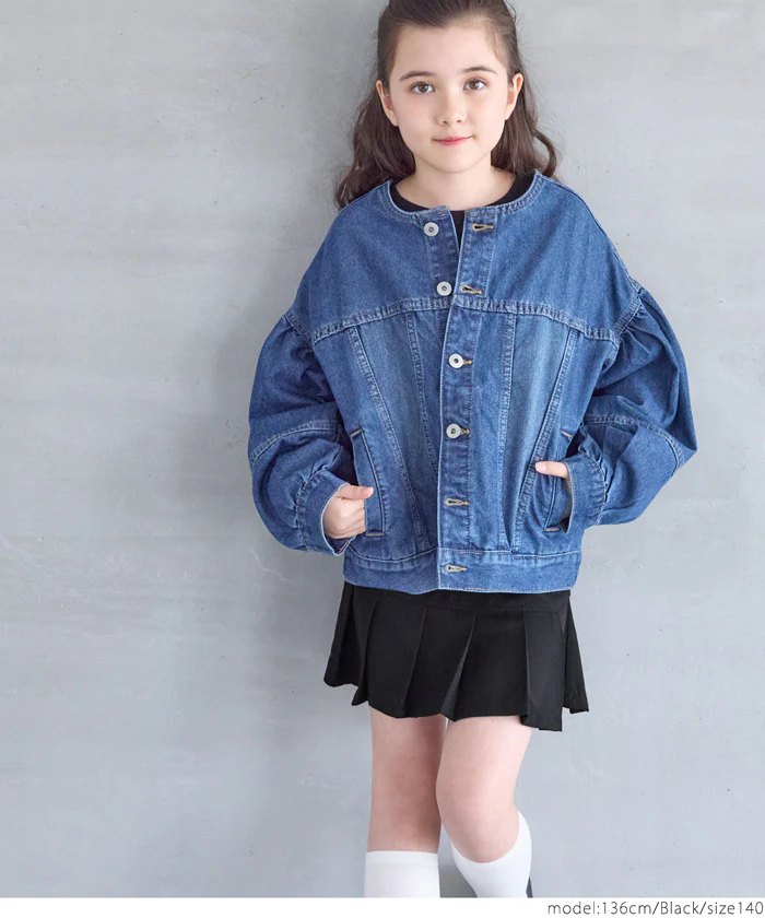 セール★1690円→550円 プリーツ切替スカート キッズ メール便不可 - Image 5