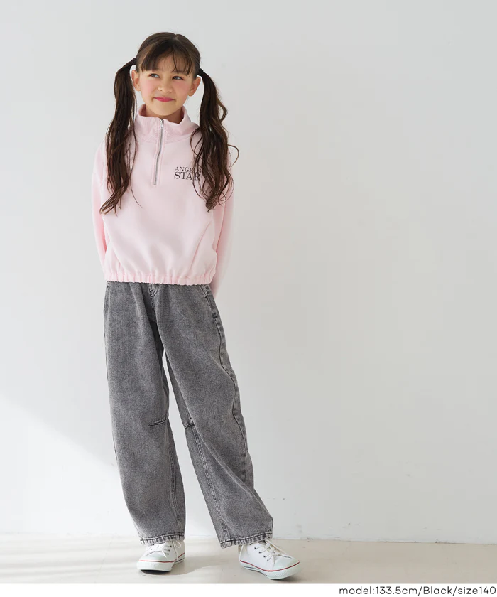 デニムカーブパンツ キッズ メール便不可 - Image 2