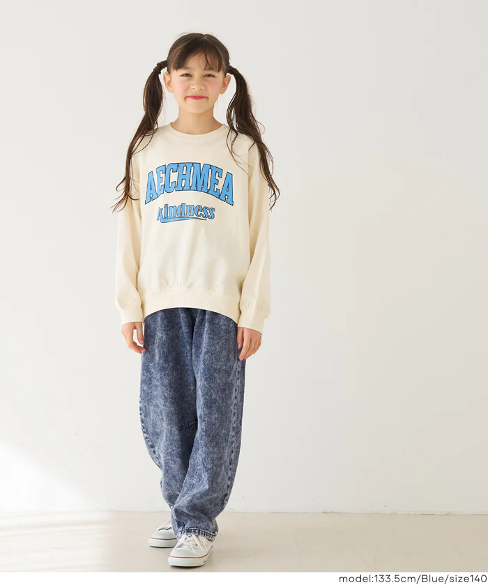 デニムカーブパンツ キッズ メール便不可 - Image 6