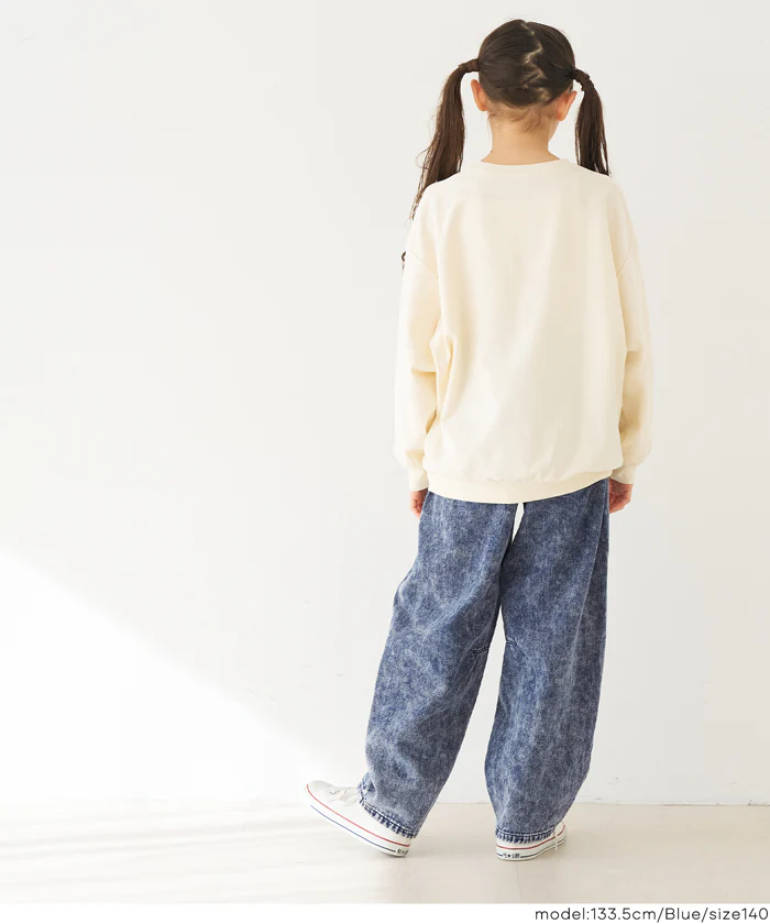 デニムカーブパンツ キッズ メール便不可 - Image 7