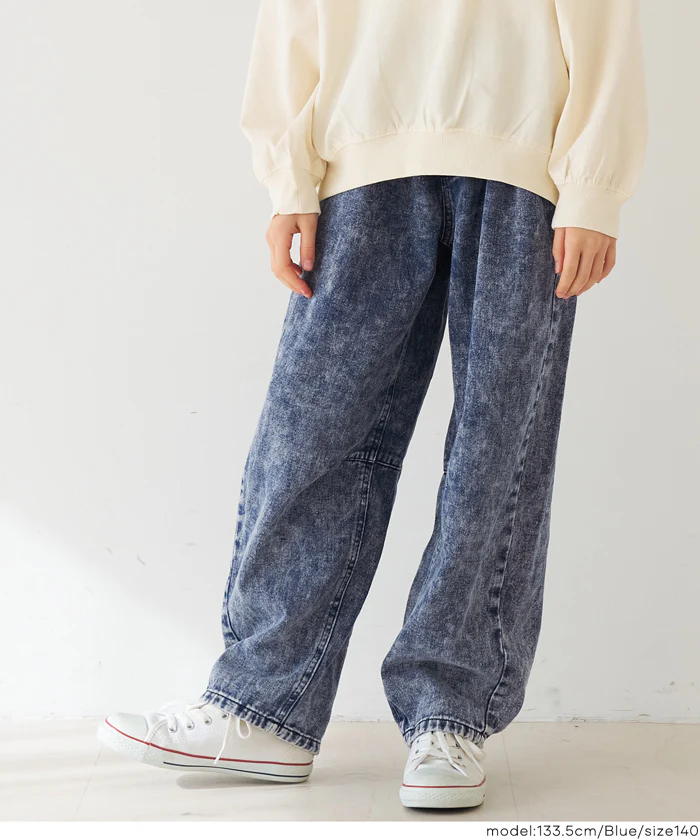 デニムカーブパンツ キッズ メール便不可 - Image 8