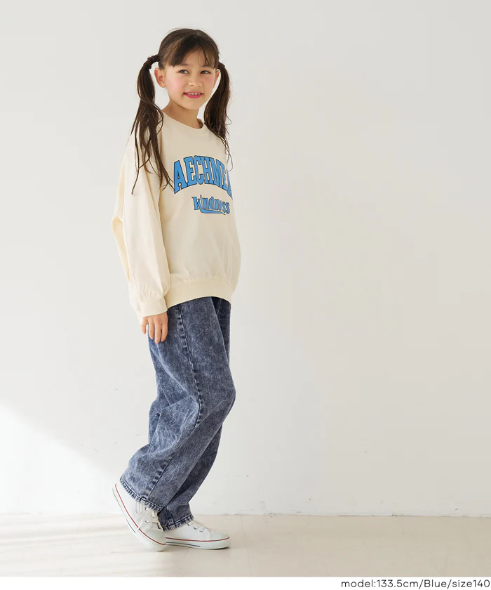 デニムカーブパンツ キッズ メール便不可 - Image 9