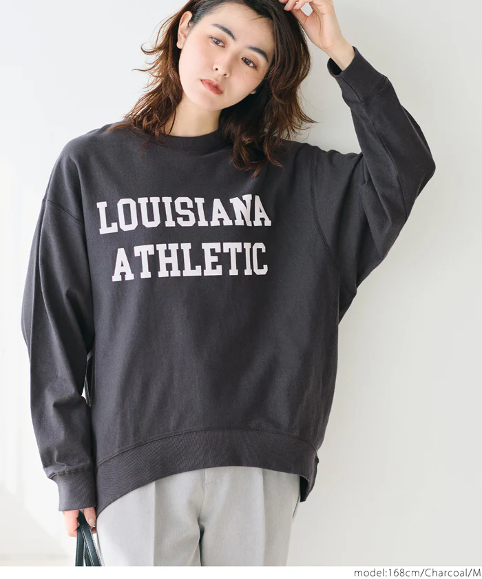 セール★1490円→990円 ビッグシルエットロングTシャツ レディース メール便不可 - Image 10