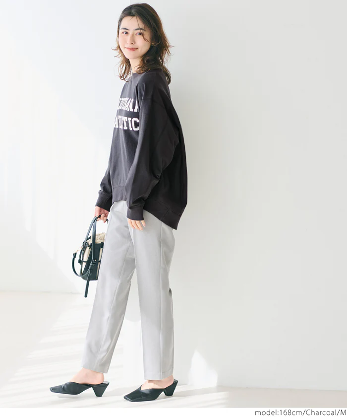 セール★1490円→990円 ビッグシルエットロングTシャツ レディース メール便不可 - Image 12