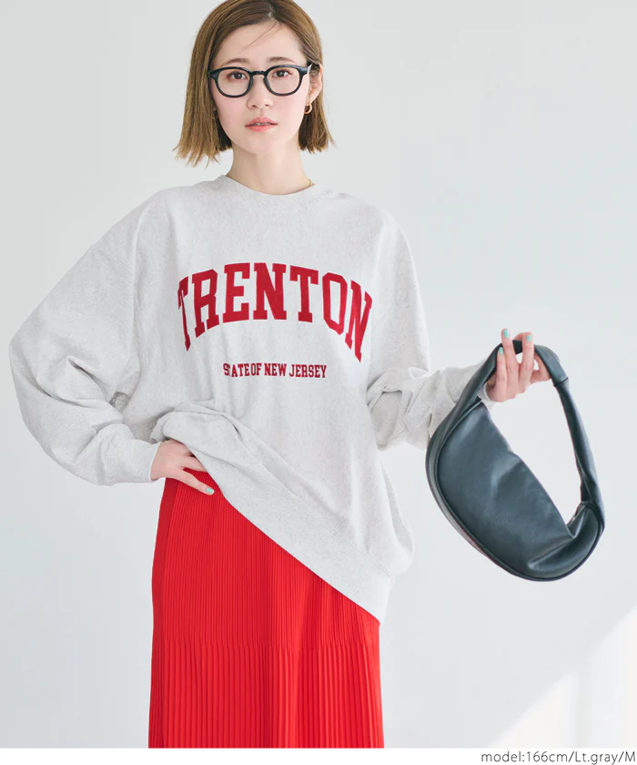 セール★1490円→990円 ビッグシルエットロングTシャツ レディース メール便不可 - Image 16