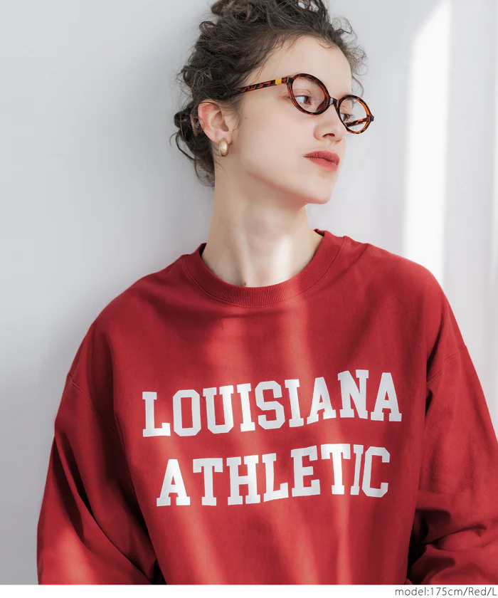 セール★1490円→990円 ビッグシルエットロングTシャツ レディース メール便不可 - Image 17