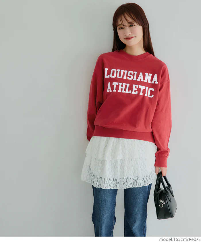 セール★1490円→990円 ビッグシルエットロングTシャツ レディース メール便不可 - Image 19