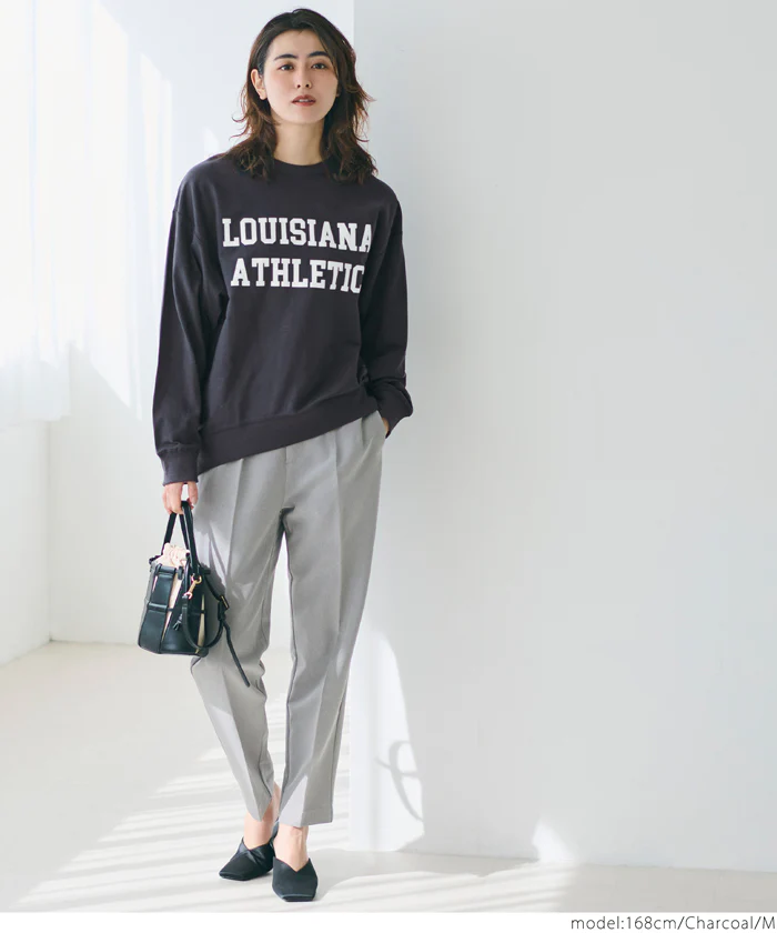 セール★1490円→990円 ビッグシルエットロングTシャツ レディース メール便不可 - Image 8
