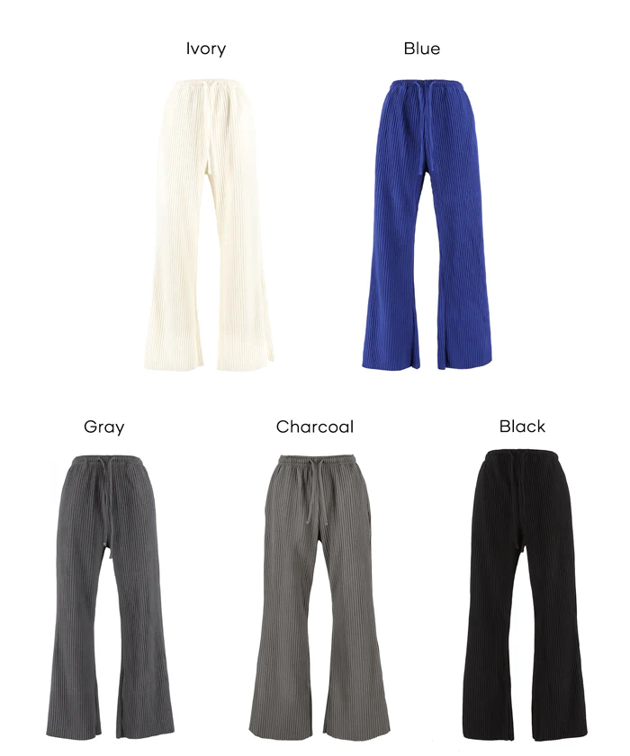 【DAILY WARM】裏起毛ジョーゼットリブパンツ レディース メール便不可 - Image 22