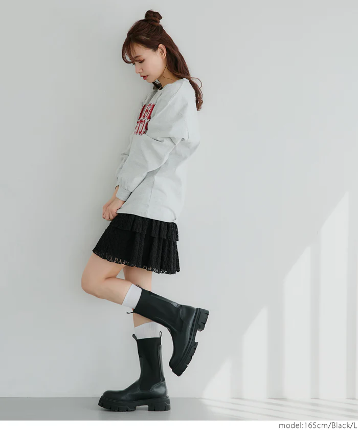 セール★2490円→550円 2wayフラワーカットレーススカート レディース メール便不可 - Image 6