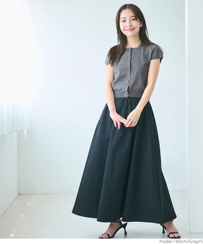金ボタンニットトップス レディース メール便不可 - Image 6