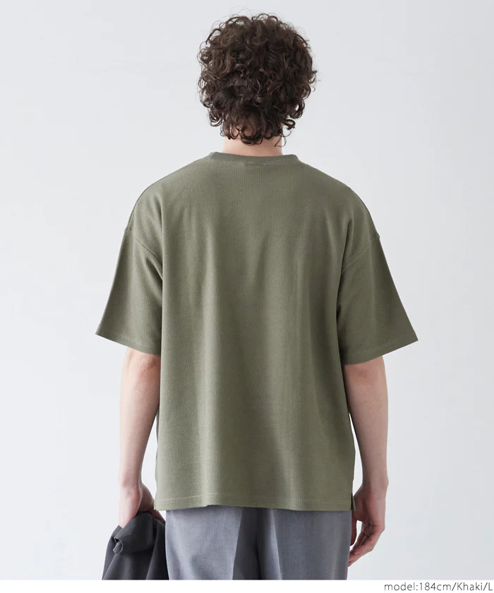 鹿の子ワンポイントTシャツ メンズ メール便不可 - Image 14