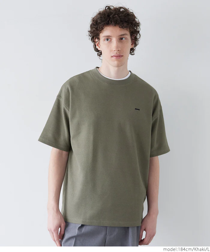 鹿の子ワンポイントTシャツ メンズ メール便不可 - Image 17