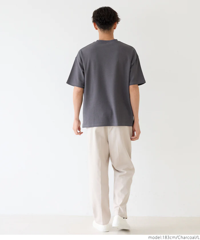 鹿の子ワンポイントTシャツ メンズ メール便不可 - Image 8