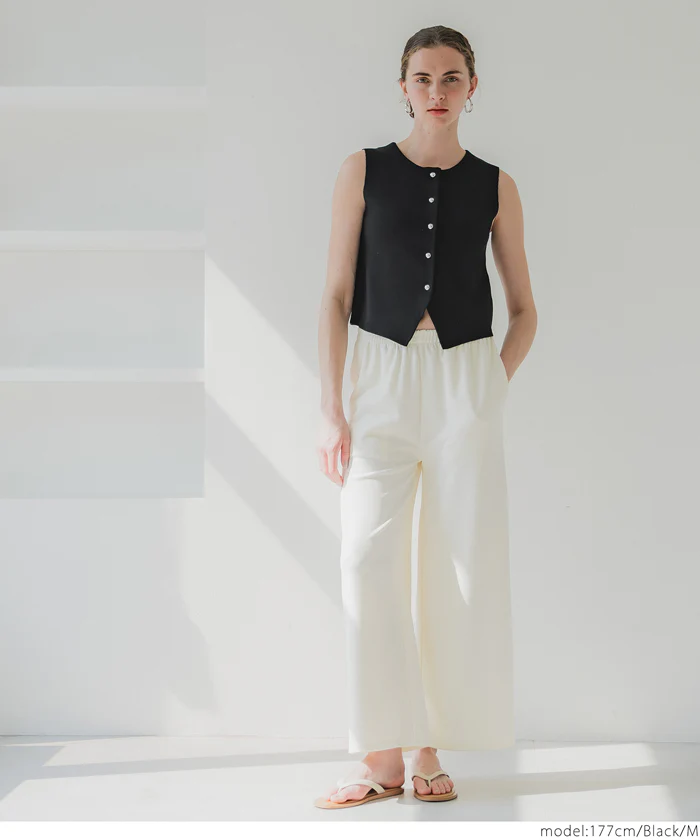 ニットベスト レディース メール便不可 coca コカ - Image 2