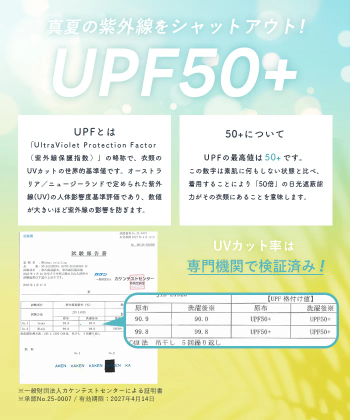 UVカットギャザーパーカー レディース メール便不可 - Image 2