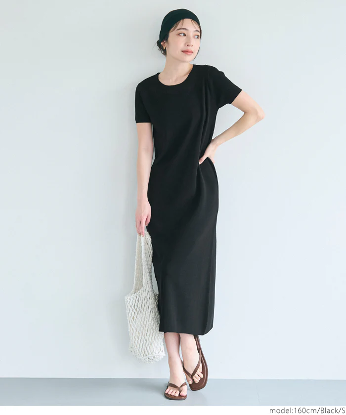セール★2990円→2490円 ニットロングワンピース レディース メール便不可 - Image 12