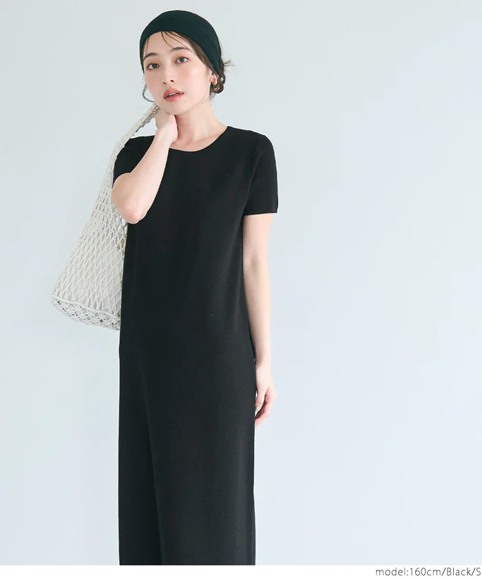 セール★2990円→2490円 ニットロングワンピース レディース メール便不可 - Image 13