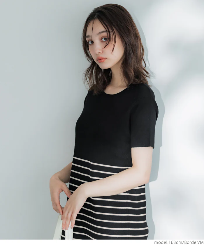 セール★2990円→2490円 ニットロングワンピース レディース メール便不可 - Image 5