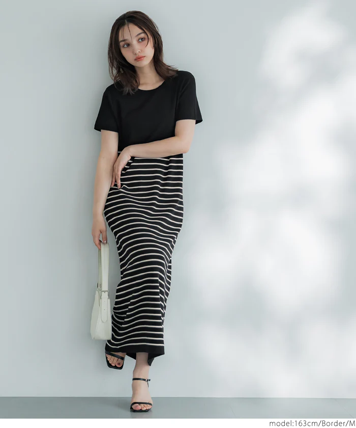 セール★2990円→2490円 ニットロングワンピース レディース メール便不可 - Image 6