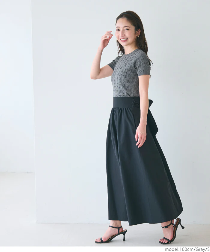 セール★1690円→550円 ケーブルニットトップス レディース メール便不可 - Image 8