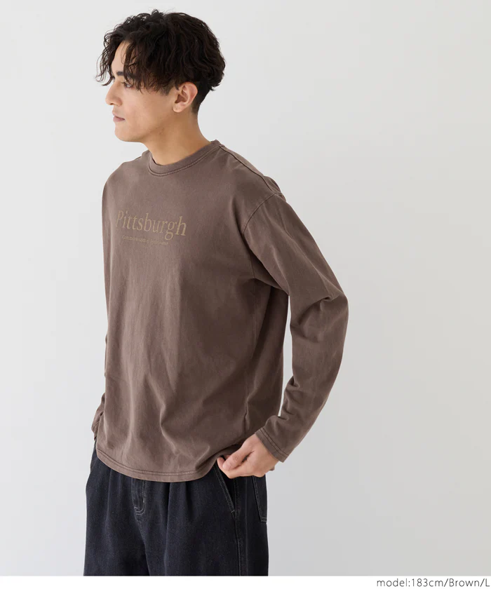 セール★1690円→550円 ピグメントアソートプリントロンT メンズ メール便不可 - Image 11