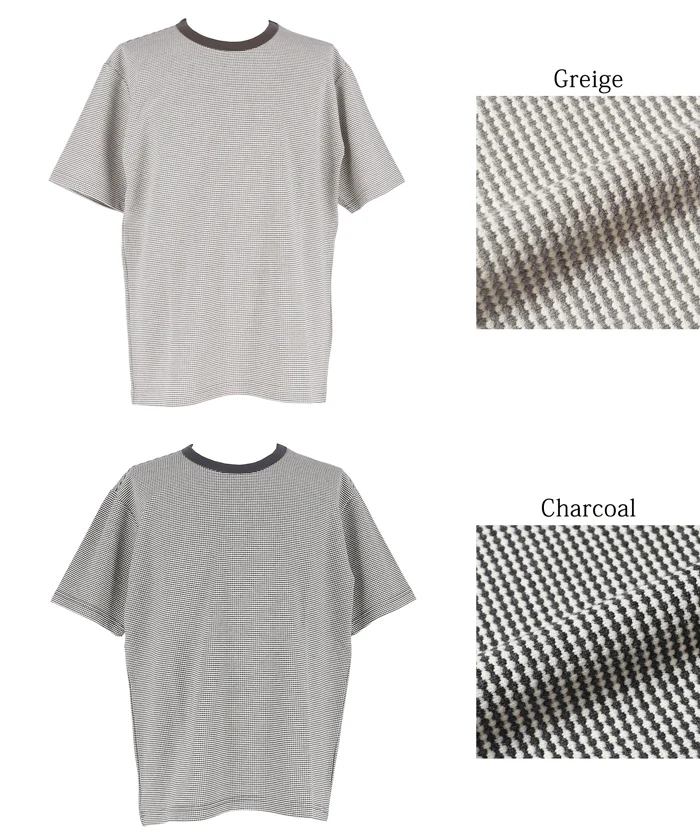 セール★1690円→990円 ジャカードボーダーTシャツ メンズ メール便不可 - Image 13