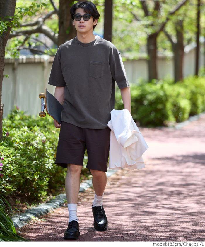 セール★1490円→990円 ピグメントポケットTシャツ メンズ メール便不可 - Image 10