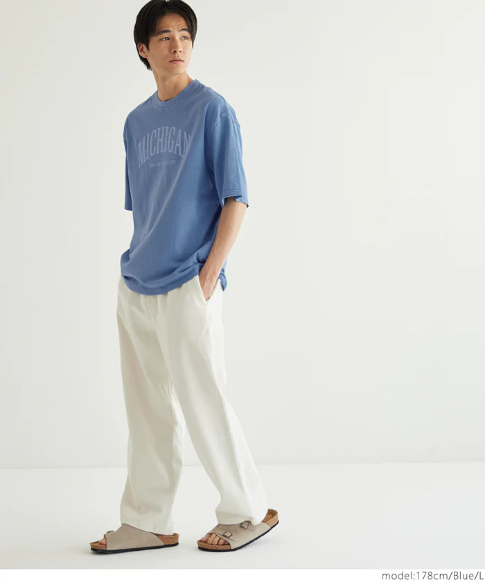セール★1490円→990円 ピグメントアソートプリントTシャツ メンズ レディース メール便不可 - Image 16