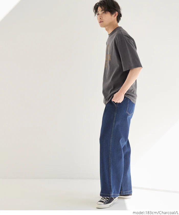 セール★1490円→990円 ピグメントアソートプリントTシャツ メンズ レディース メール便不可 - Image 4