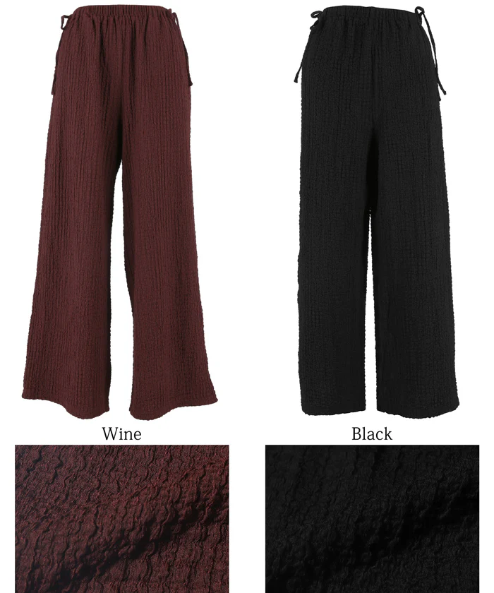 セール★1690円→550円 クロスシャーリングサイドリボンパンツ レディース メール便不可 - Image 17