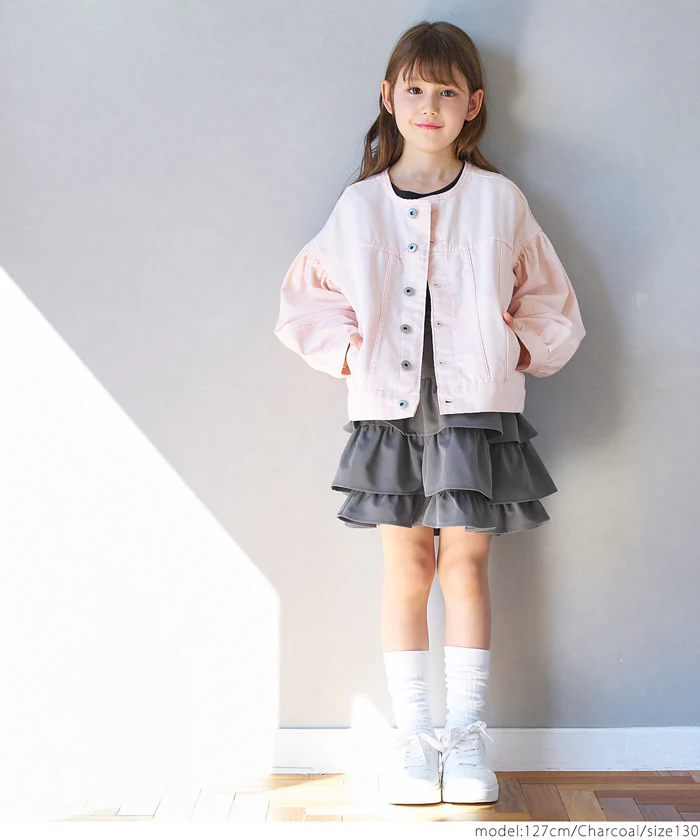 セール★1690円→990円 ティアードスカート キッズ メール便不可 - Image 13