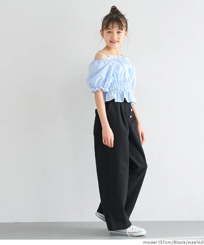 ハートボタンパンツ キッズ メール便不可 - Image 12