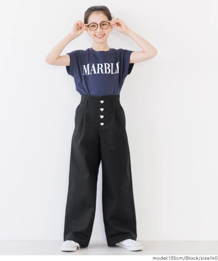 ハートボタンパンツ キッズ メール便不可 - Image 8