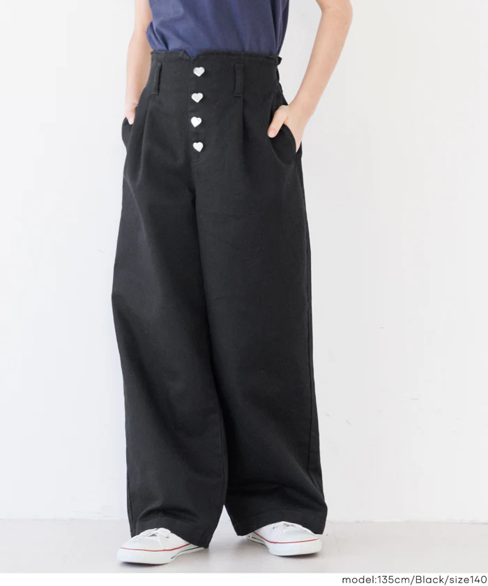 ハートボタンパンツ キッズ メール便不可 - Image 9