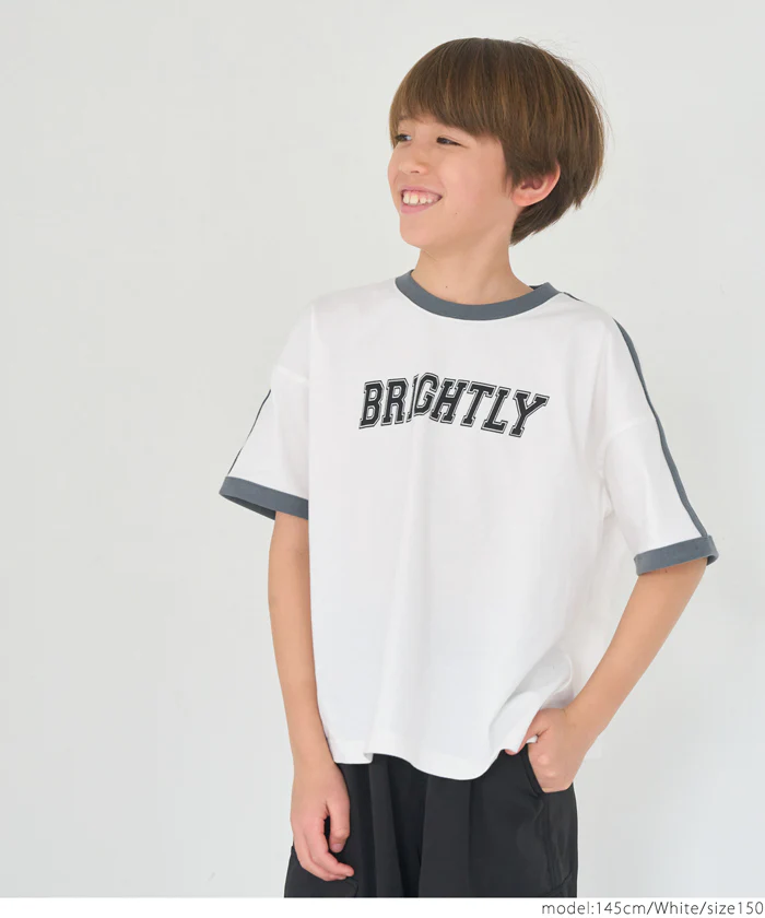 セール★990円→550円 プリントラインTシャツ キッズ メール便可 - Image 2