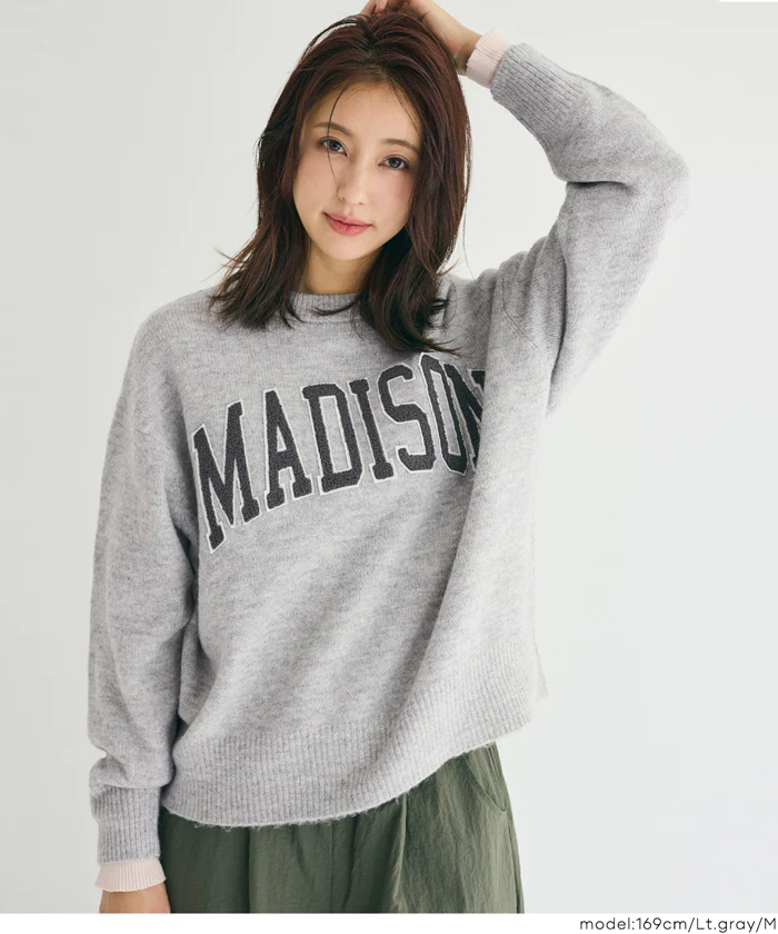 アソートワッペンニットトップス レディース メール便不可 - Image 7