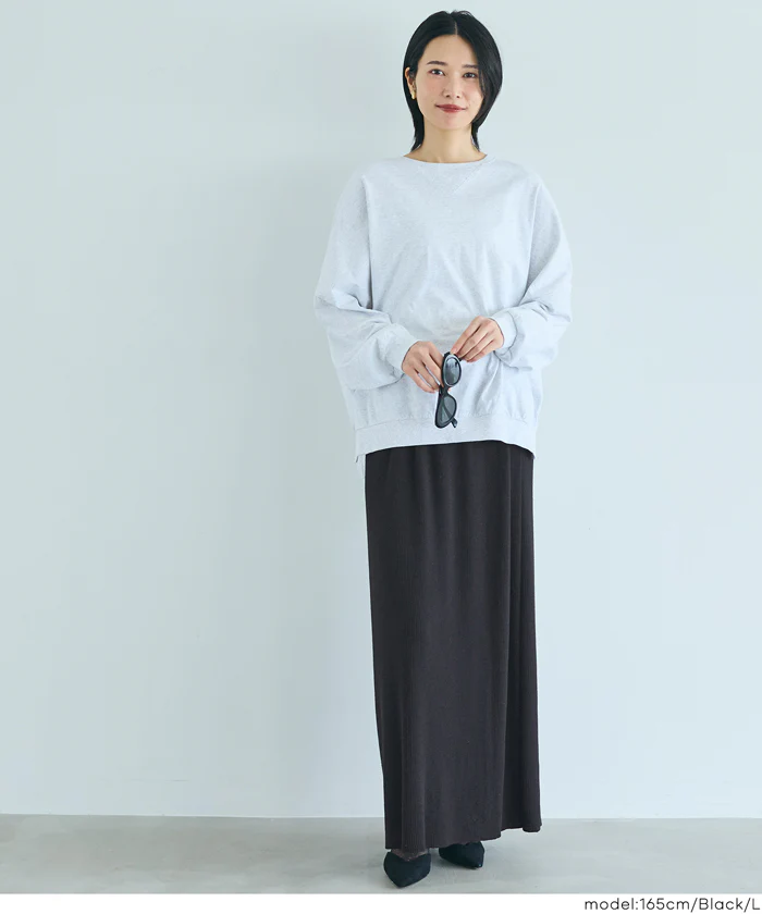 セール★2490円→990円とろみリブニットスカート レディース メール便不可 - Image 12