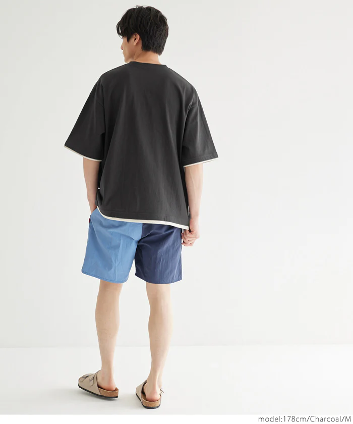 セール★1690円→990円 ヘビーウェイトレイヤード風Tシャツ メンズ メール便不可 coca コカ - Image 6