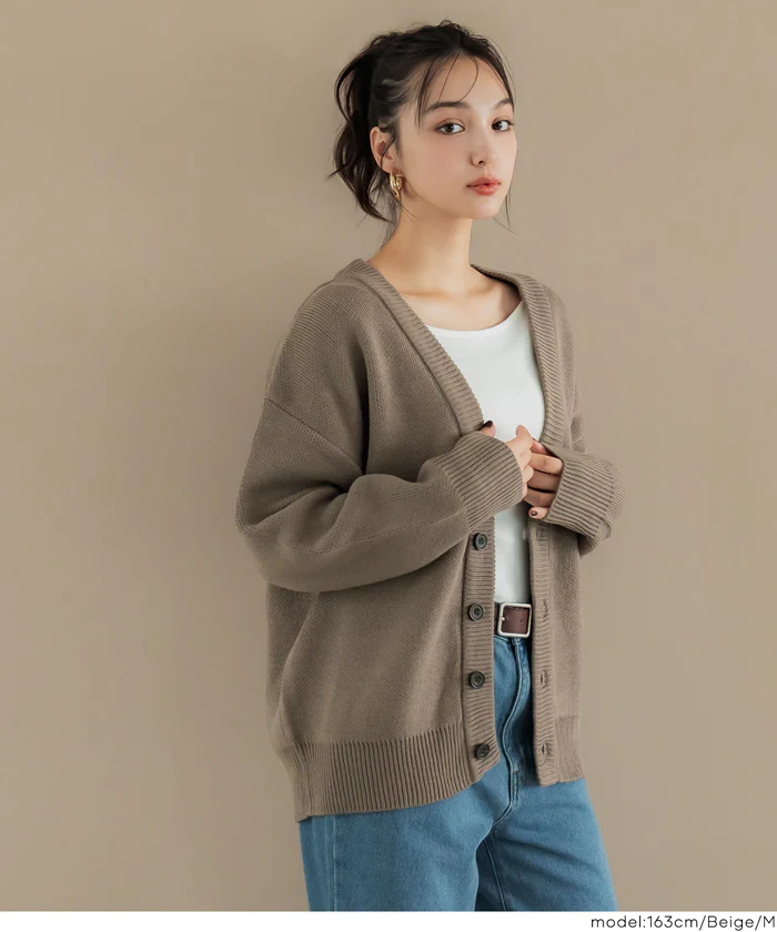 セール★2990円→2490円 ダブルジャガードカーディガン メンズ レディース メール便不可 - Image 8