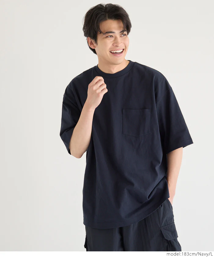 ヘビーウェイトロングビッグTシャツ メンズ レディース メール便不可 - Image 13