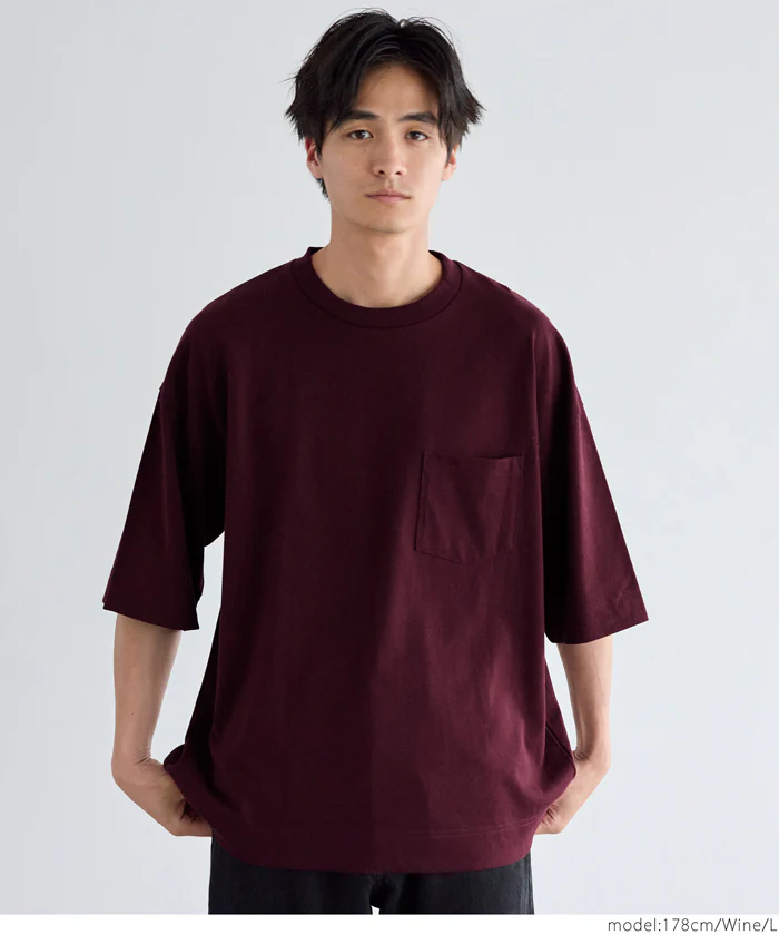 ヘビーウェイトポケット付きTシャツ メンズ レディース メール便不可 - Image 10