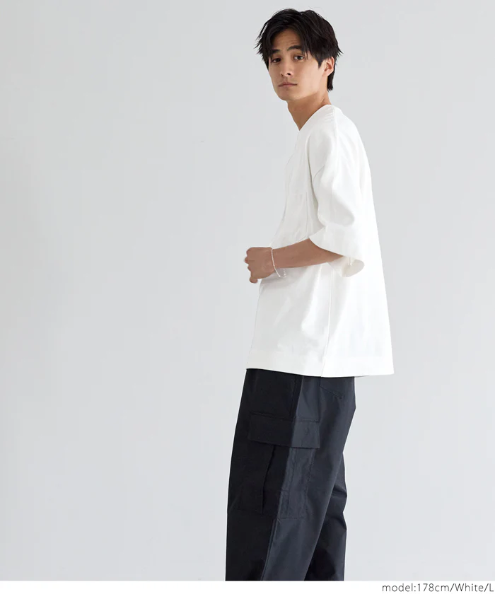 ヘビーウェイトポケット付きTシャツ メンズ レディース メール便不可 - Image 4