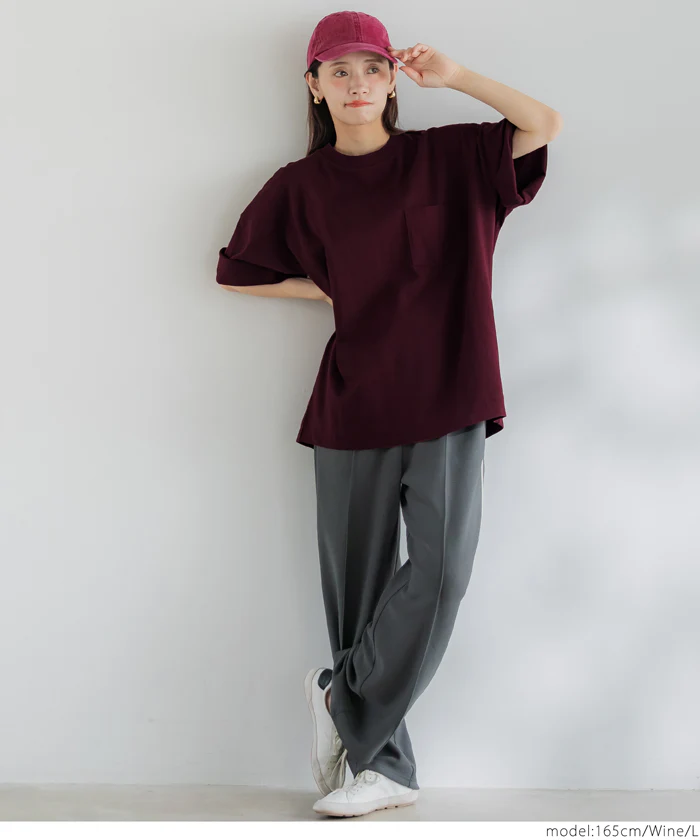 ヘビーウェイトポケット付きTシャツ メンズ レディース メール便不可 - Image 7